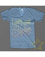 Live Love Skydive Women's V-Neck