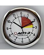 Alti-2 Altimaster Silver Wall Clock