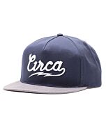 C1RCA Geyser Navy Gray Snapback Hat