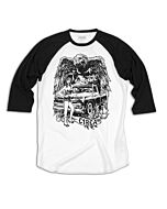 C1RCA Route White Black Raglan