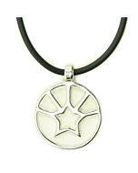 ChutingStar Platinum Silver Pendant Necklace