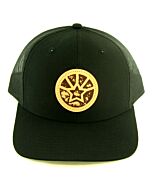 ChutingStar Leather Patch Snapback Hat