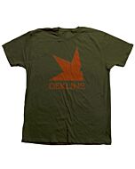 Dekline Stacked Distressed Army Green T-Shirt