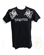 Draven Double Skull Black T-Shirt