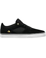 Emerica Hsu Low Vulc Black White Skate Shoes