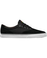 Emerica Provost Slim Vulc Black White Green Skate Shoes