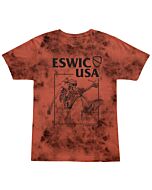 ESWIC Boner Coral Tie Dye T-Shirt