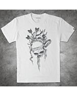 etnies x Nicomi Skulls White T-Shirt