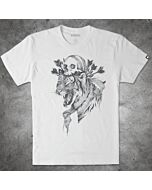 etnies x Nicomi Skull Tiger White T-Shirt