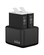 GoPro HERO9/10/11/12 Dual Enduro Battery Charger + Batteries