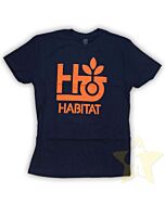 Habitat POD Logo Navy T-Shirt
