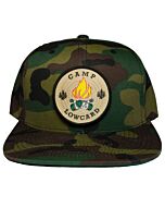 Camp Lowcard Survivor Camo Snap Back Cap