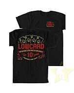 Lowcard 10-Year Anniversary Pushing Our Luck T-Shirt