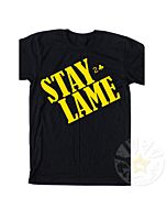 Lowcard Stay Lame Black Yellow T-Shirt