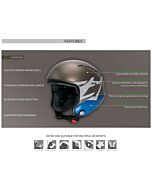 Custom Tonfly ICE Certified Multi Sport Helmet