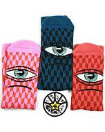 Toy Machine Sect Eye Herringbone Crew Socks