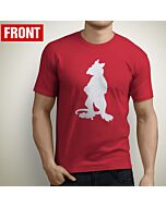 Tunnel Rats Rat Silhouette Red T-Shirt