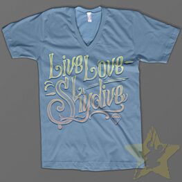 Live Love Skydive Women's V-Neck