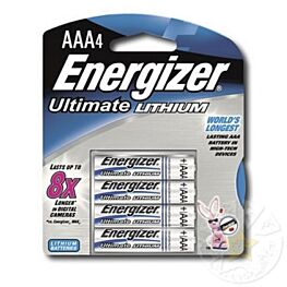 AAA Energizer Ultimate Lithium Batteries