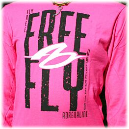 Adrenaline Obsession Free Fly Women's Pink T-Shirt