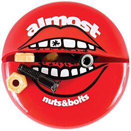 Almost Nuts & Bolts In Your Mouth 7/8" Skateboard Hardware