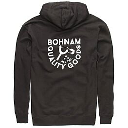 Bohnam Pitfield Zip Up Black Hoodie