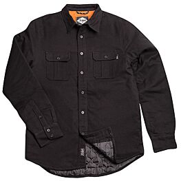 Bohnam Ryedale Black Quilted Flannel