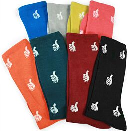 Bro Style Polka Thumbs Socks