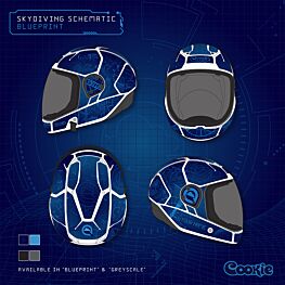 Cookie G35 Helmet Decal Kit