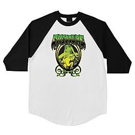 Creature Psych Raglan 3/4 Sleeve T-Shirt