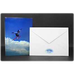 Deanna Freestyle Skydiving Greeting Card