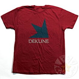 Dekline Stacked Cardinal Red T-Shirt