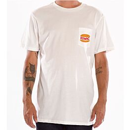 ESWIC Bun Boy White Pocket T-Shirt