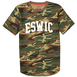 ESWIC Champ Camo Henley T-Shirt