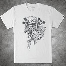 etnies x Nicomi Skull Tiger White T-Shirt