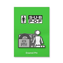 Girl x Sub Pop Enamel Pin