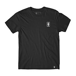 Girl x Sub Pop Logo Black T-Shirt