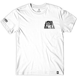 Girl x Sub Pop Stacked White T-Shirt