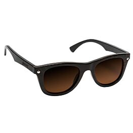 Johnson Ebony Skatewood Polarized Glassy Sunhaters Sunglasses