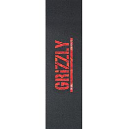 Grizzly MSA Red Camo Stamp Print Griptape