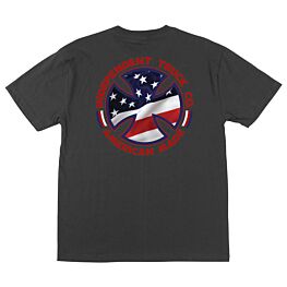 Independent Flag Fill Black T-Shirt