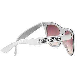 Independent Base Wayfarer Metallic Silver Sunglasses