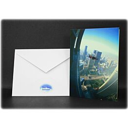 LA BASE Jump Greeting Card