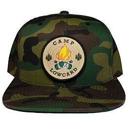 Camp Lowcard Survivor Camo Snap Back Cap