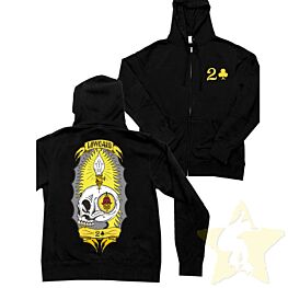 Lowcard Skull Light Zip Hoodie