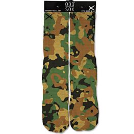 ODD SOX Woodland Camo Socks