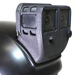 Dual GoPro Session Lightweight Cookie Fuel Helmet Mount