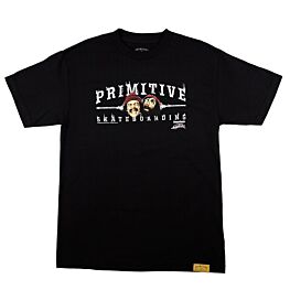 Primitive x Cheech & Chong Core Logo Black T-Shirt