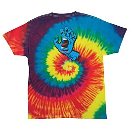 Santa Cruz Screaming Hand Reactive Rainbow T-Shirt