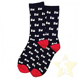 Skate Mental Block Pattern Socks